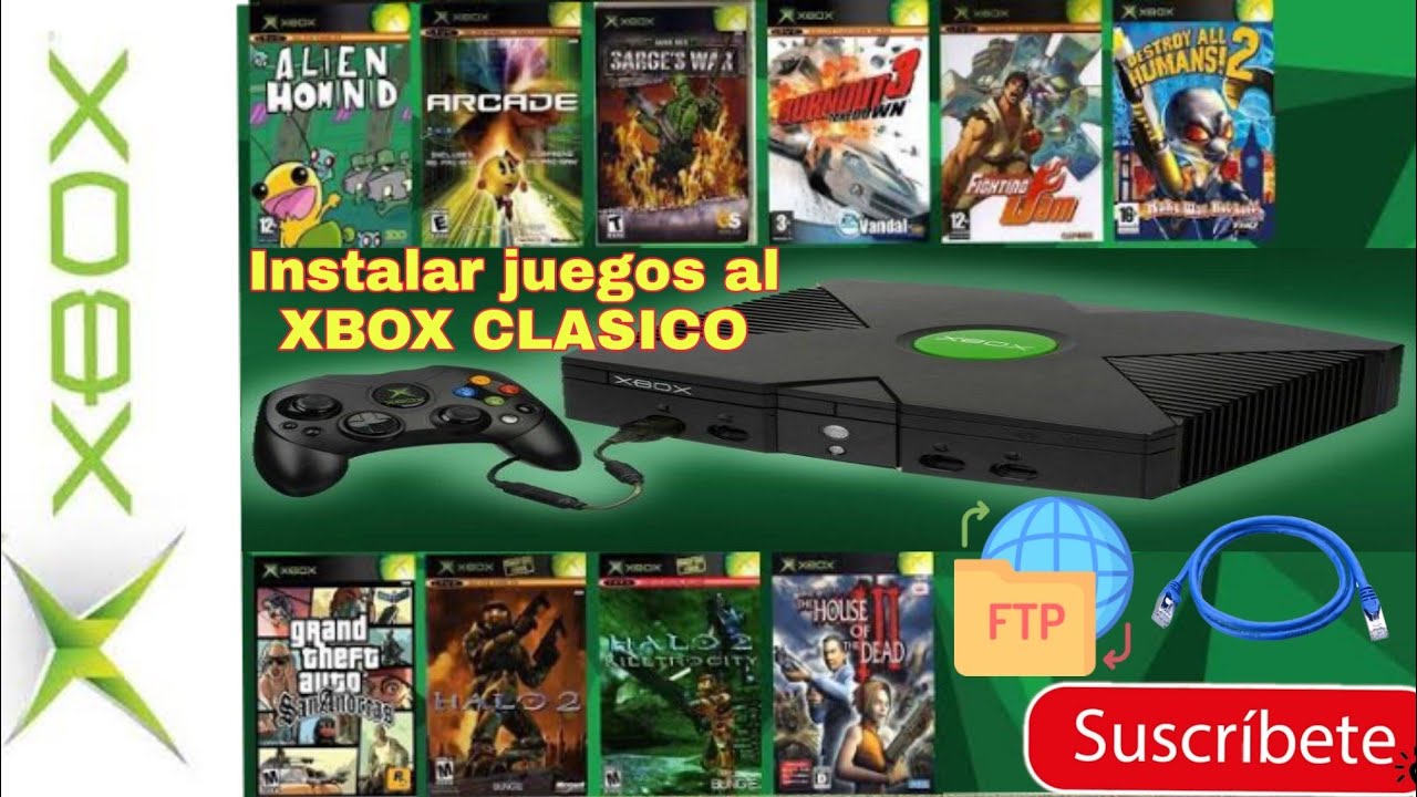 juegos al Xbox clasico via ftp 😁✌