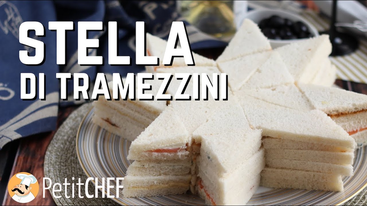 Stella di tramezzini - Ricetta facile Petitchef