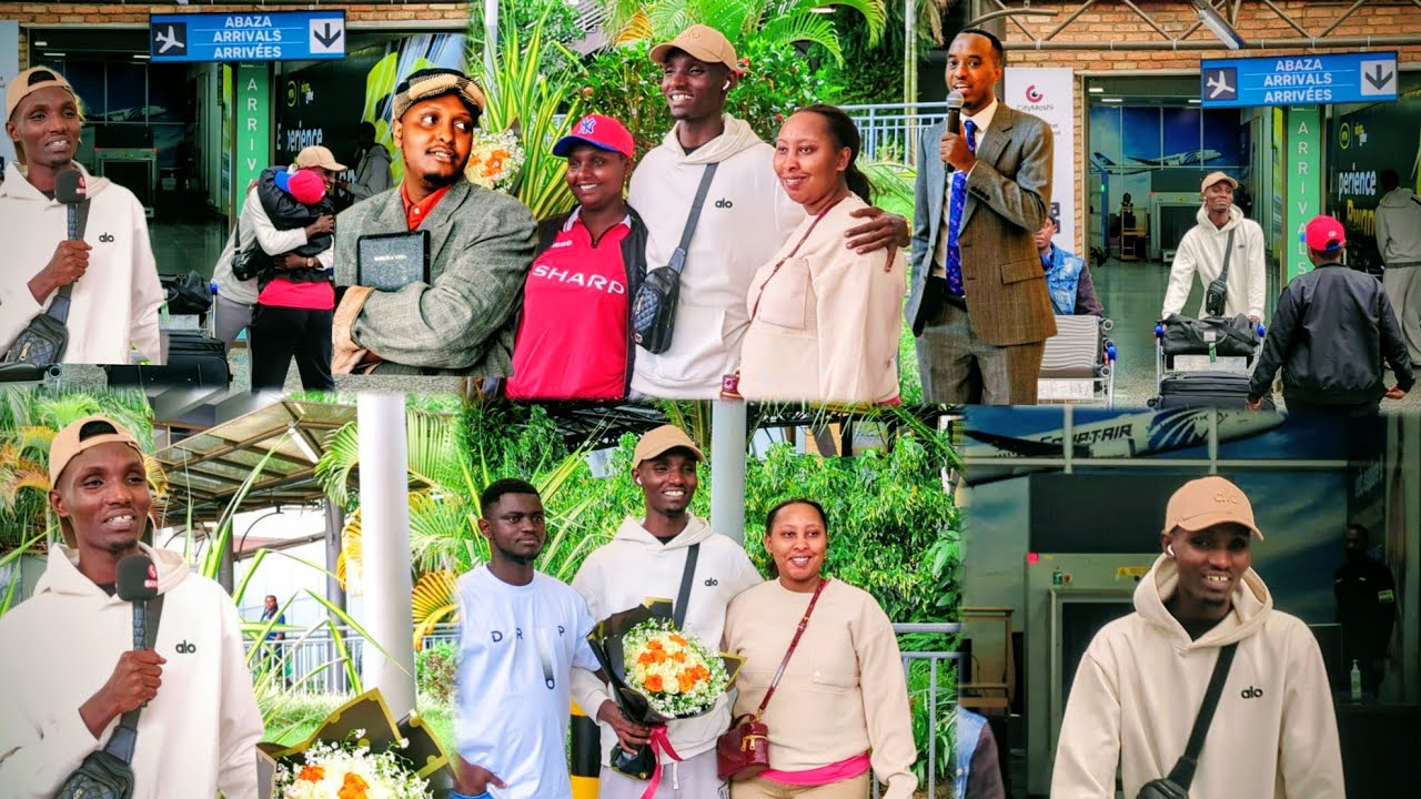 TRESOR NIBANDE🎤KURI🚨 AIRPORT ✈️UKO YAKIRIWE🥰 AVUZE KURI REAGAN&UMUSHUMBA. AVUZE AMAKURU YURUGENDO😊😂😂