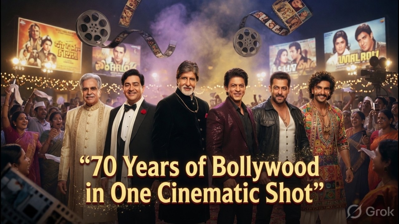 The Evolution of Bollywood | AI Cinematic Tribute Trailer 🎬