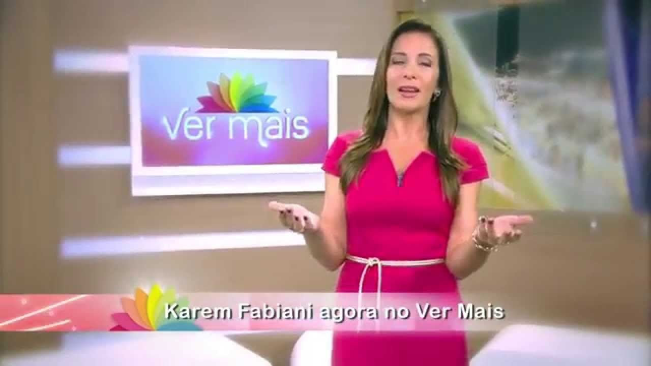 [HD] Chamada do novo Ver Mais com Karem Fabiani