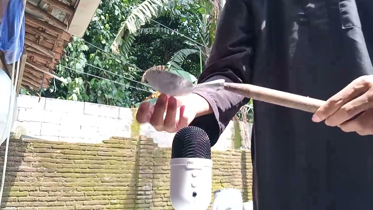 ASMR Belakang Rumah Saat Siang Hari (NO TALKING!)