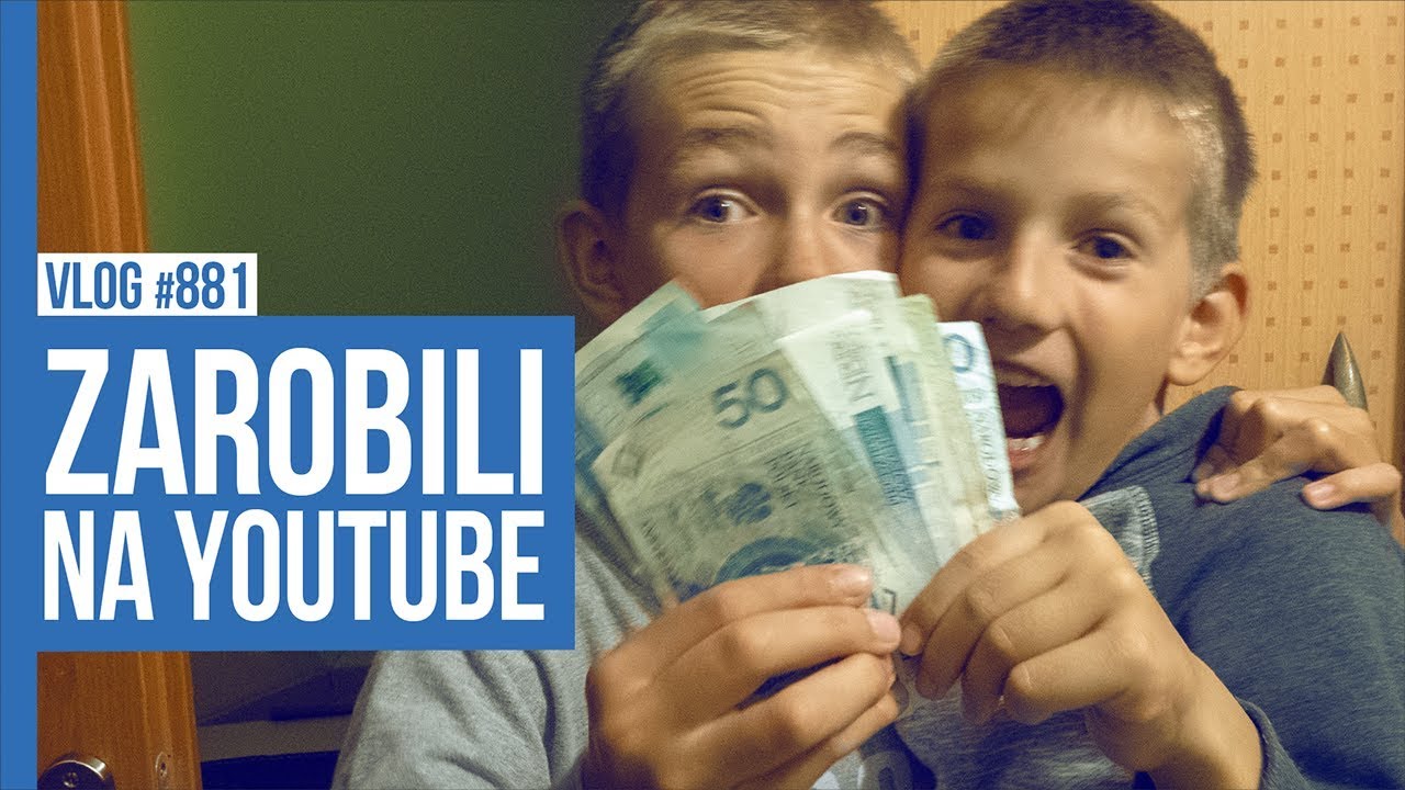 ZAROBILI NA YOUTUBE (MILO i MARCEL) / VLOG #881