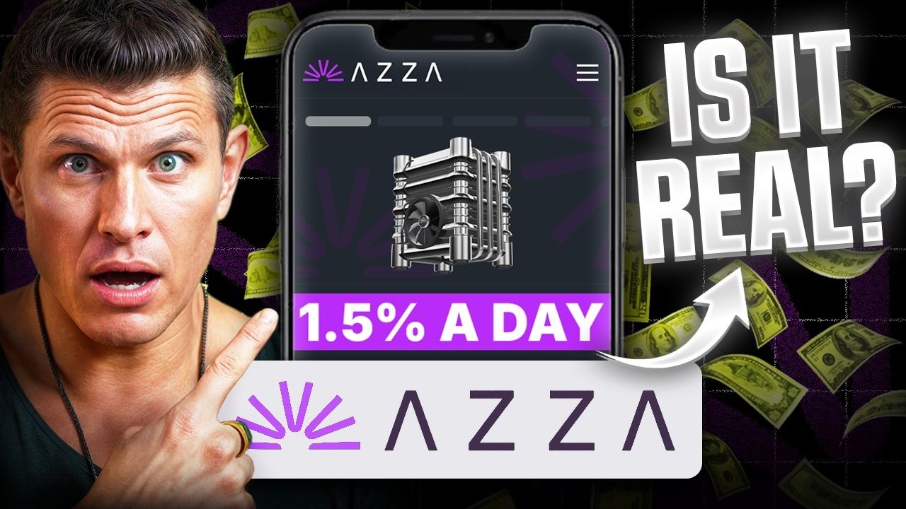 Облачный майнинг всё ещё актуален?! Azza Miner, мой честный отзыв.