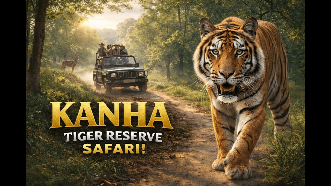 Kanha National Park | Tiger Safari | Kanha Zone | Madhya Pradesh Series 2024