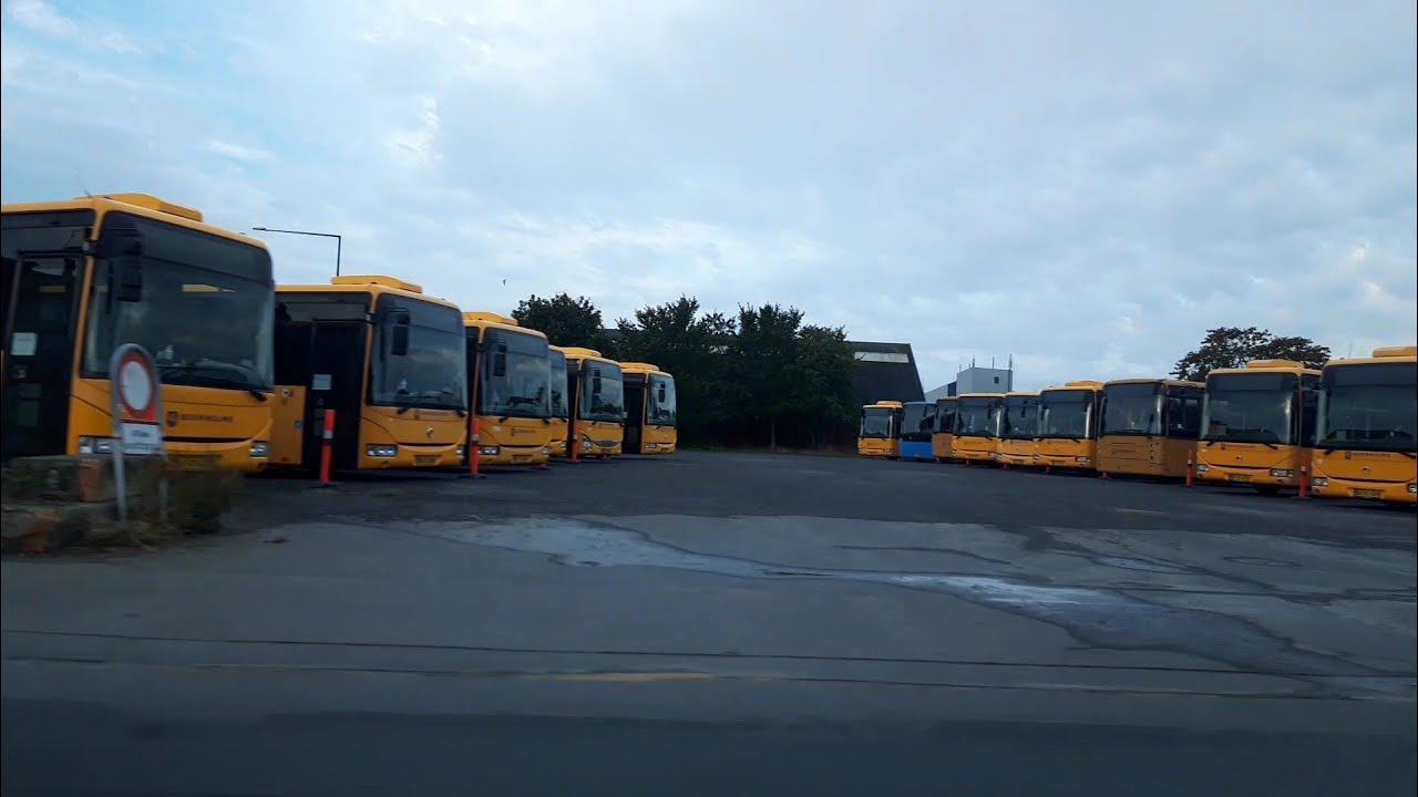 Buses at Rønne (Bornholm)