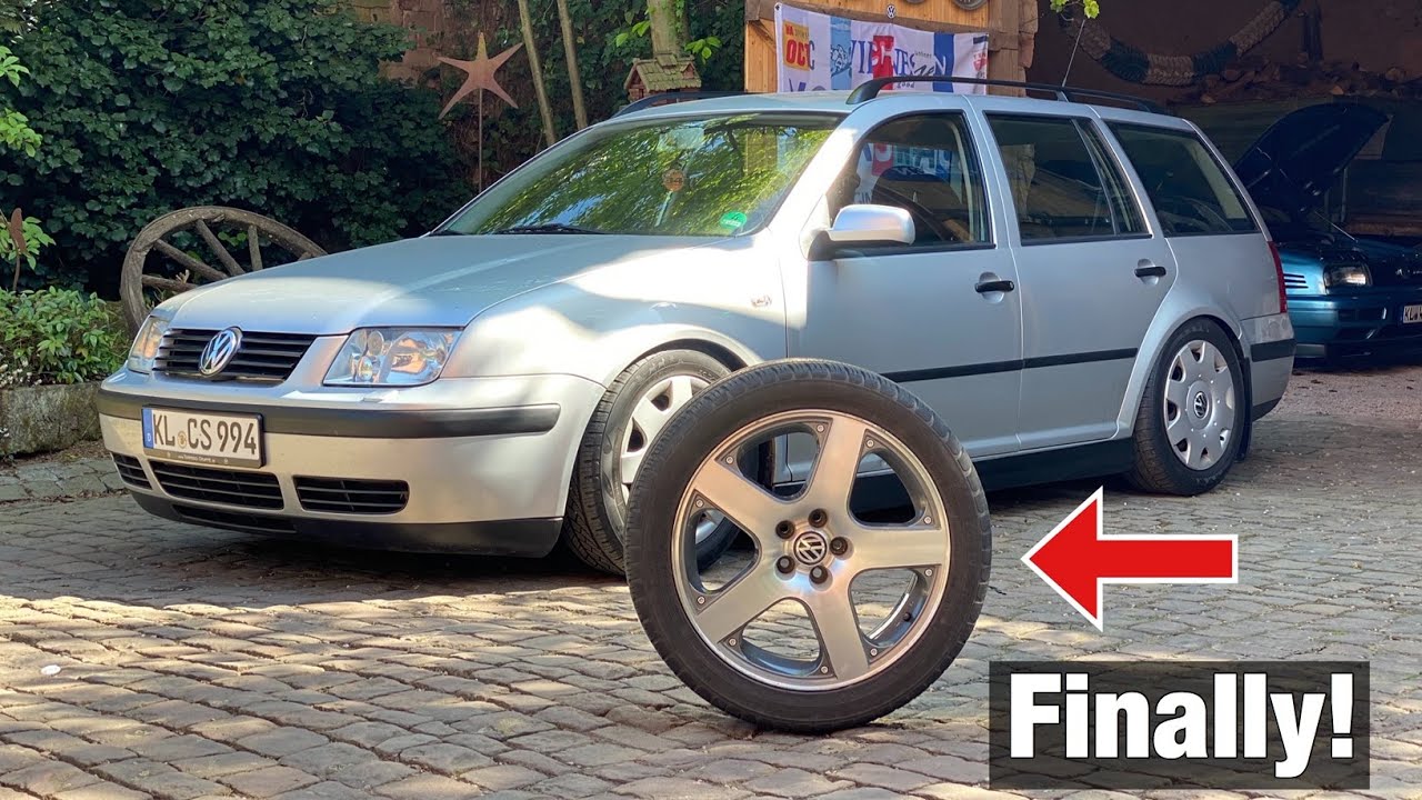 New Wheels For The MK4 Bora Wagon!