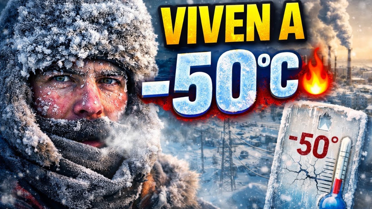 SIBERIA: El Lugar Más Frío del Mundo Donde la Gente Vive a -50°C ❄️🇷🇺