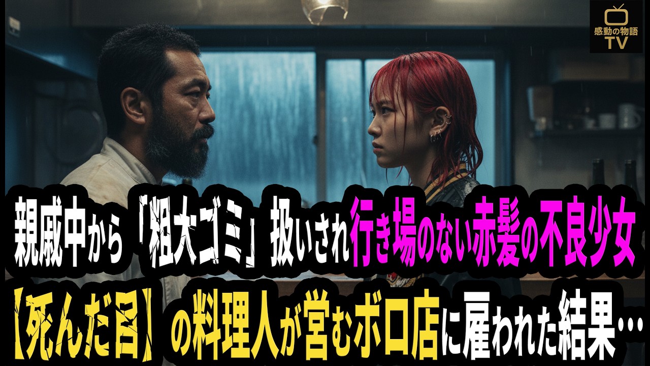 味がしない料理を出す34歳の男と、○に場所を探す赤髪の少女。孤独な二人が見つけた「世界で一つだけの隠し味」に涙が止まらない。