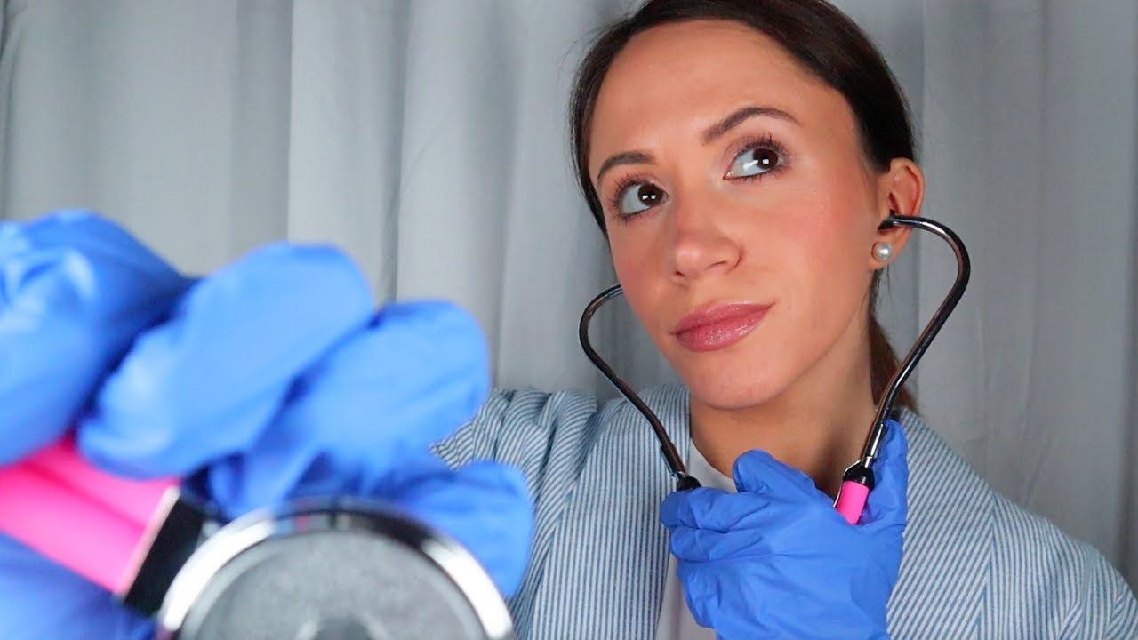 ASMR / Comprehensive Physical Exam (realistic)