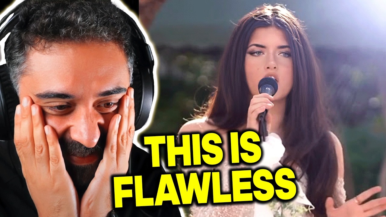 PREPOSTREROUS-LY GOOD! Angelina Jordan - Singing Valerie for Heidi Klum on GNTM!