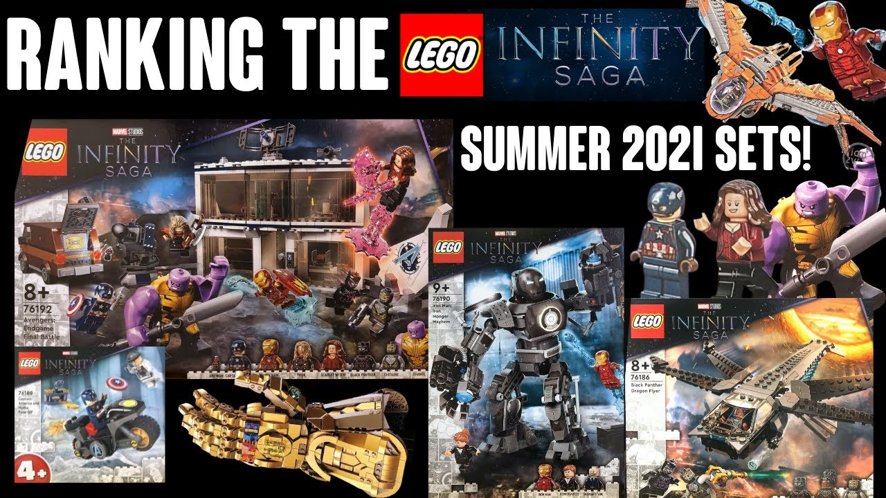 RANKING the LEGO Marvel INFINITY SAGA Summer 2021 Sets! - BEST to WORST