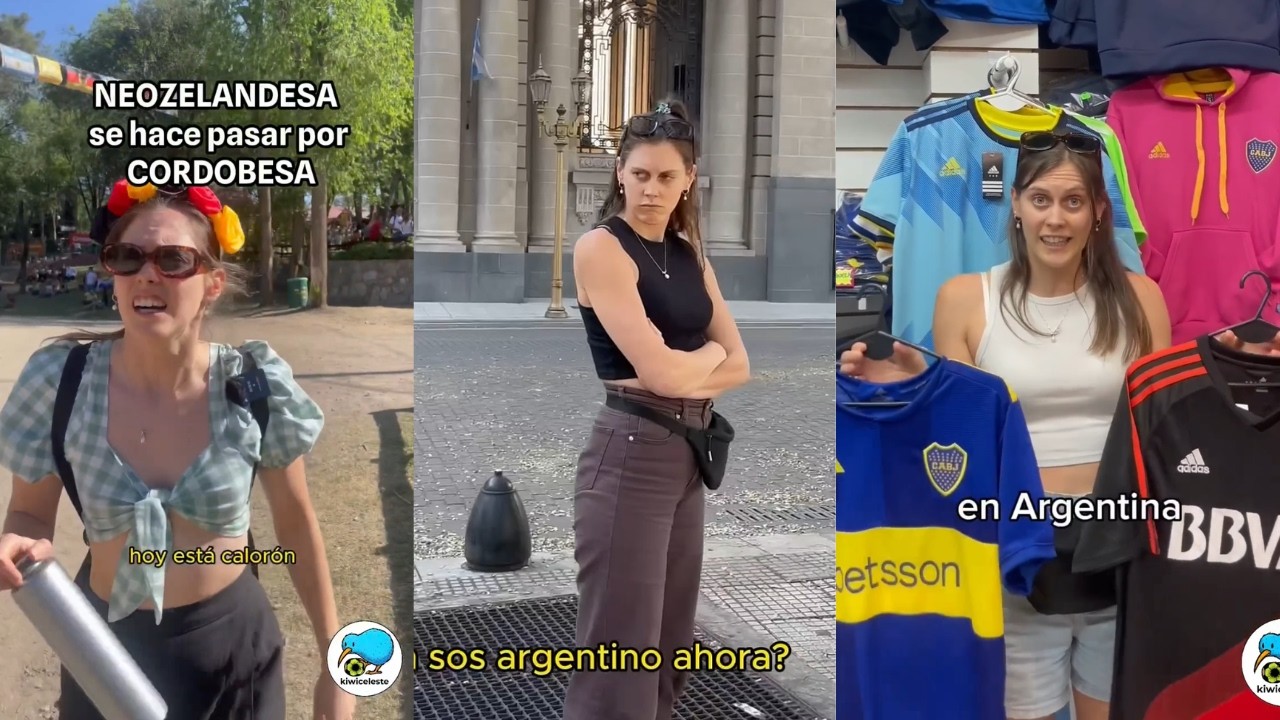 NEOZELANDESA en ARGENTINA no puede creer lo que está viendo! - nuestros mejores youtube shorts