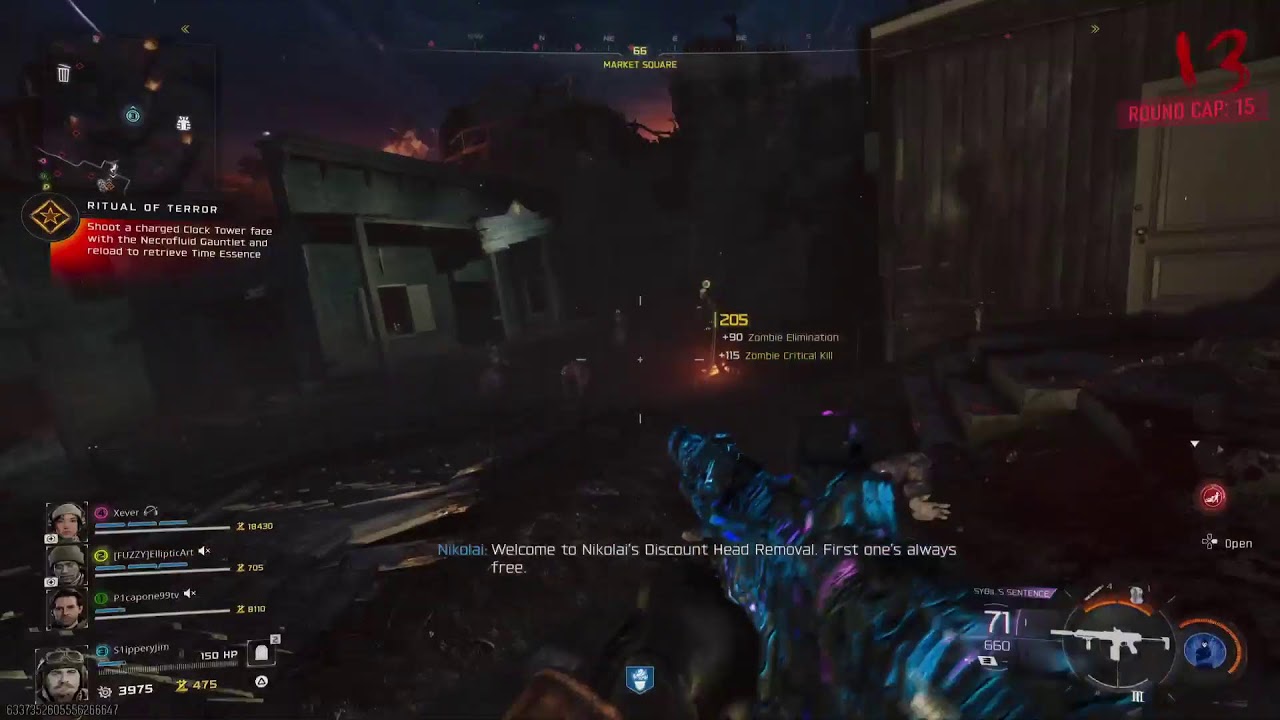 Chilled No Commentary BO7 Zombies Directed Mode