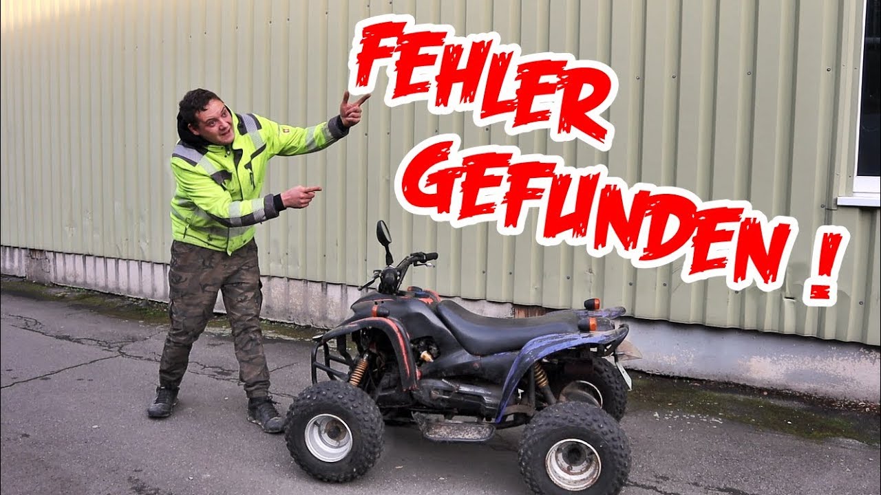 ENDLICH läuft das Quad !