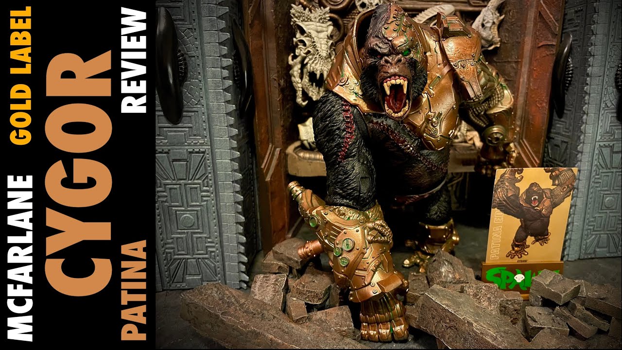 McFarlane Cygor- Gold Label- Patina Edition- Review