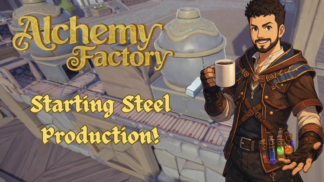 Производство стали и зелий | Прохождение игры Alchemy Factory, эпизод 8