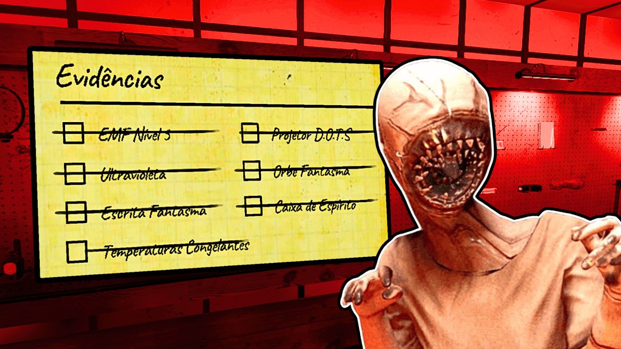 Backrooms Estilo PHASMOPHOBIA?! Depois Tem Win Streak 🔴