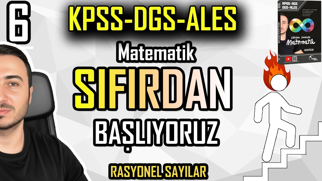KPSS-DGS-ALES-AGS Matematik SIFIRDAN BAŞLIYORUZ-6 / RASYONEL SAYILAR #kpss #dgs