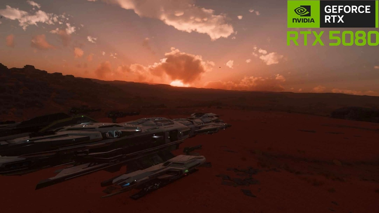 Star Citizen - RTX 5080 + AMD Ryzen 7 9800X3D - MAX Settings - A Journey from Crusader Moons to Pyro