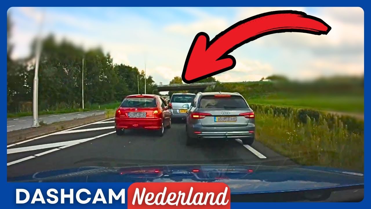 Bestuurder Propt &rsquo;m Ertussen! | Dashcam Nederland | 42