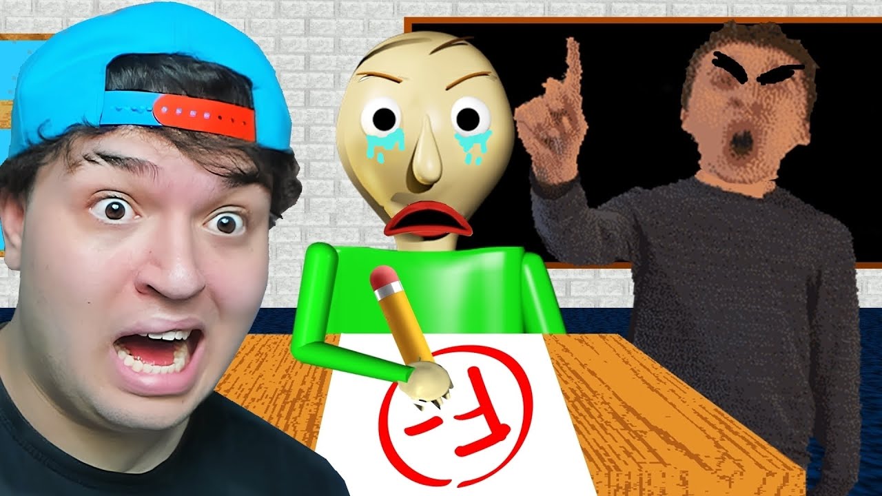 O DIRETOR PRENDEU O BALDI NA DETENÇÃO!! (Baldi's Basics)