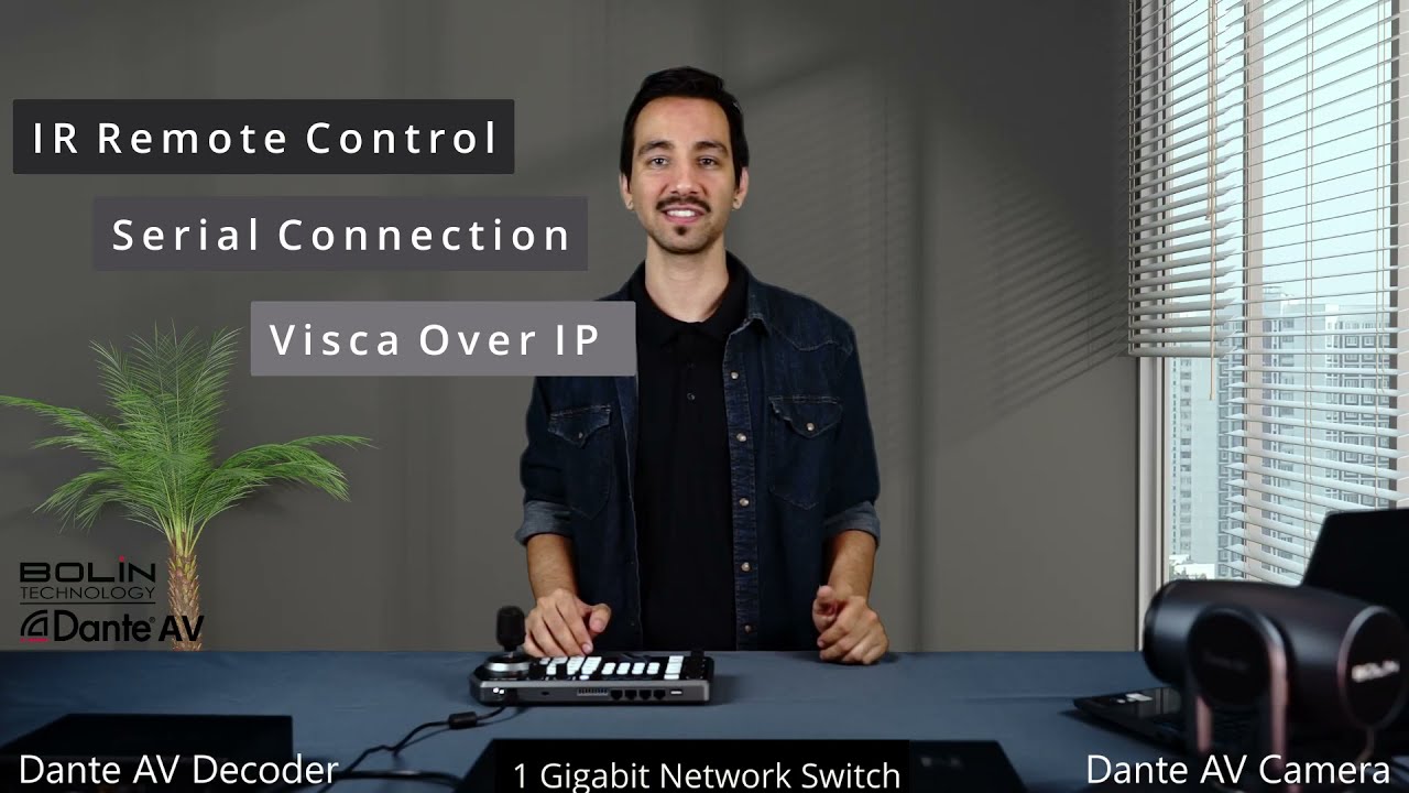 How to Control Your Dante AV PTZ Camera