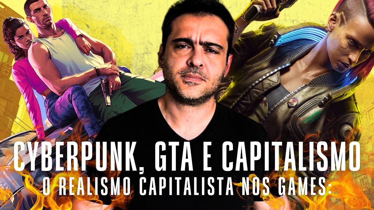 O Que GTA V e Cyberpunk 2077 Dizem Sobre Trabalho Precário, Cidade e Capitalismo