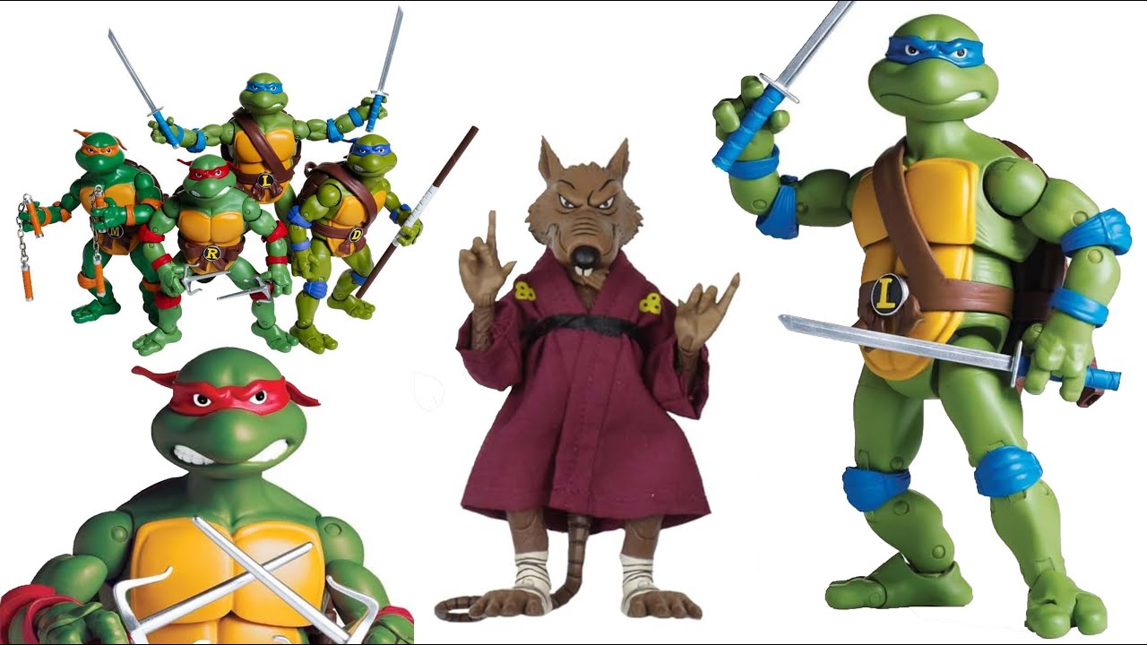 Huge Teenage Mutant Ninja Turtle Collection Unboxing - TMNT Classic Edition Collectible Figures