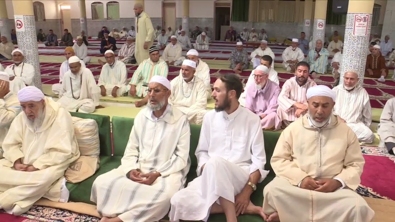 جلسة من جلسات الموسم الديني الخالد شتنبر 2025 للطريقة الدرقاوية الكركرية الشاذلية بواد كرت