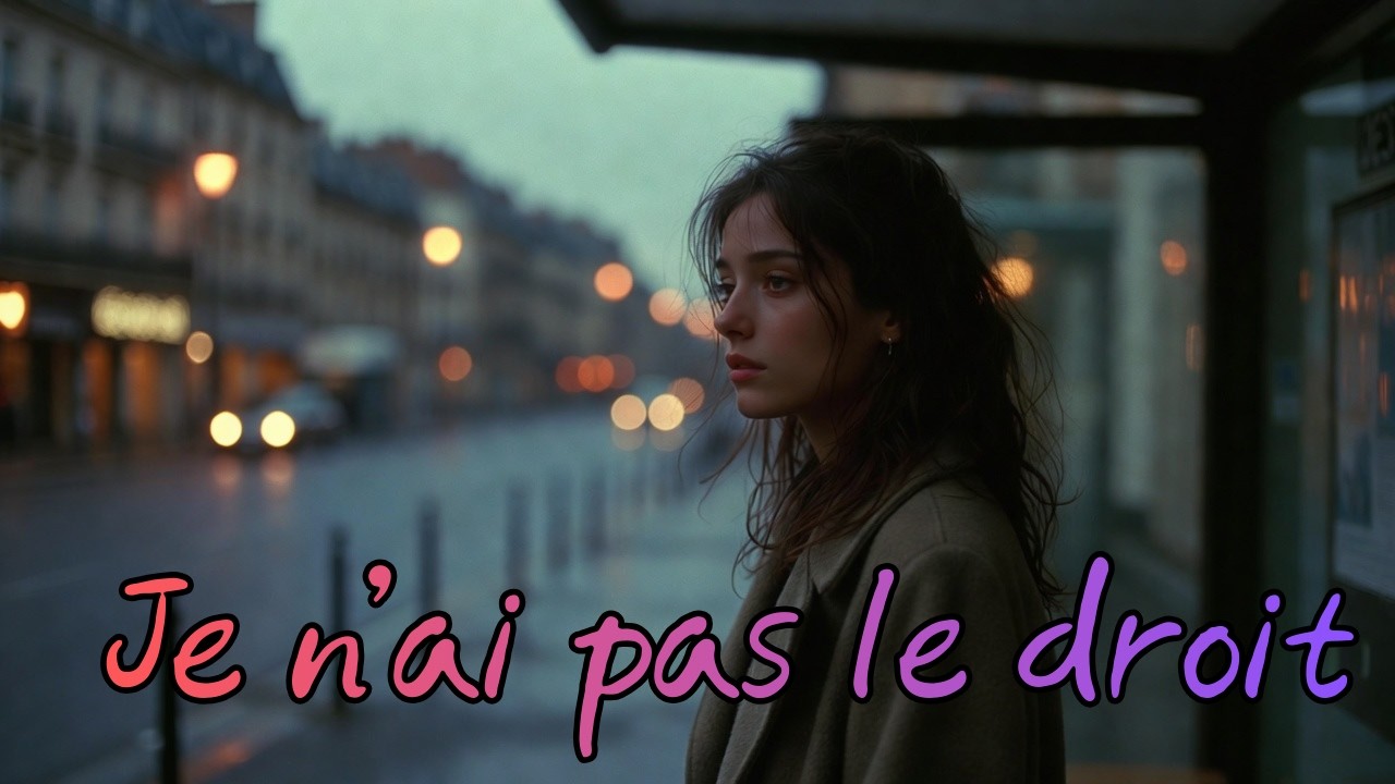 Je n’ai pas le droit | chanson d'amour triste | chanson française