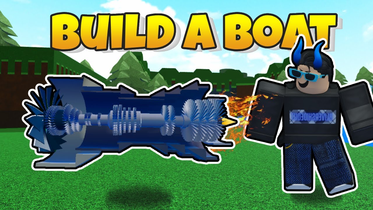 A Working Jet Engine In Roblox Build A Boat..