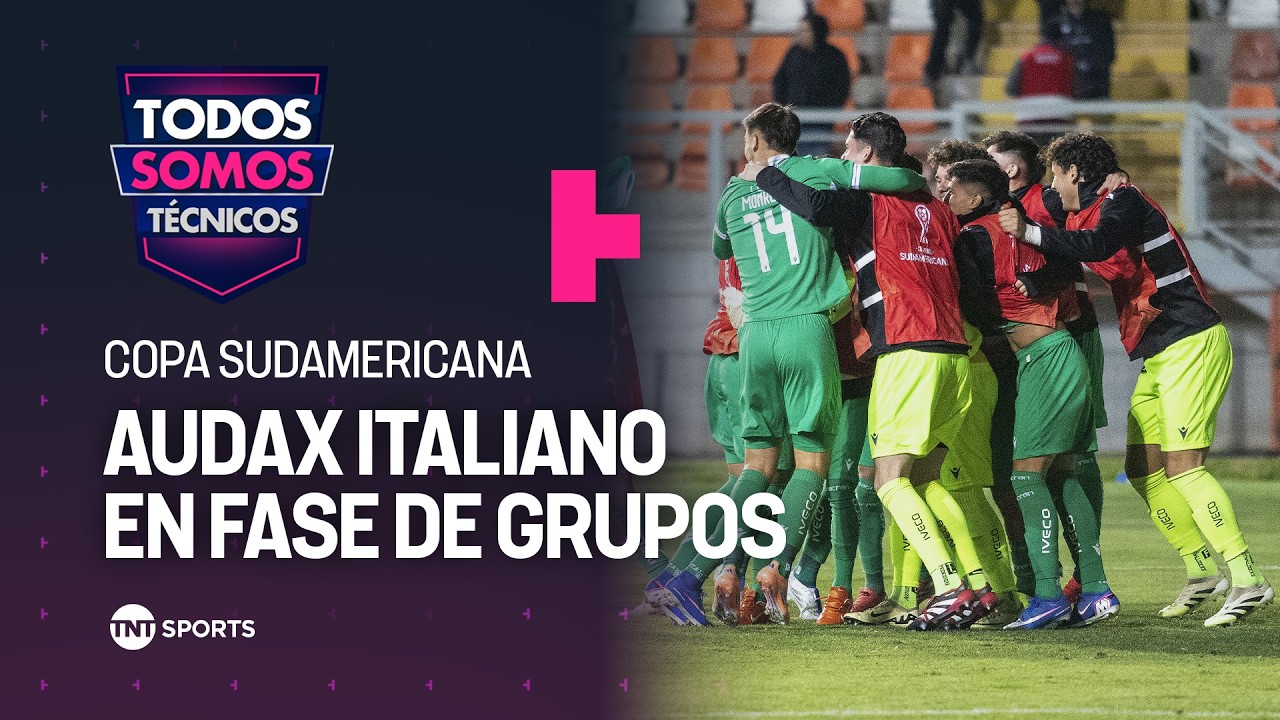 Audax Italiano clasifica a la fase de grupos de Copa Sudamericana - Todos Somos Técnicos