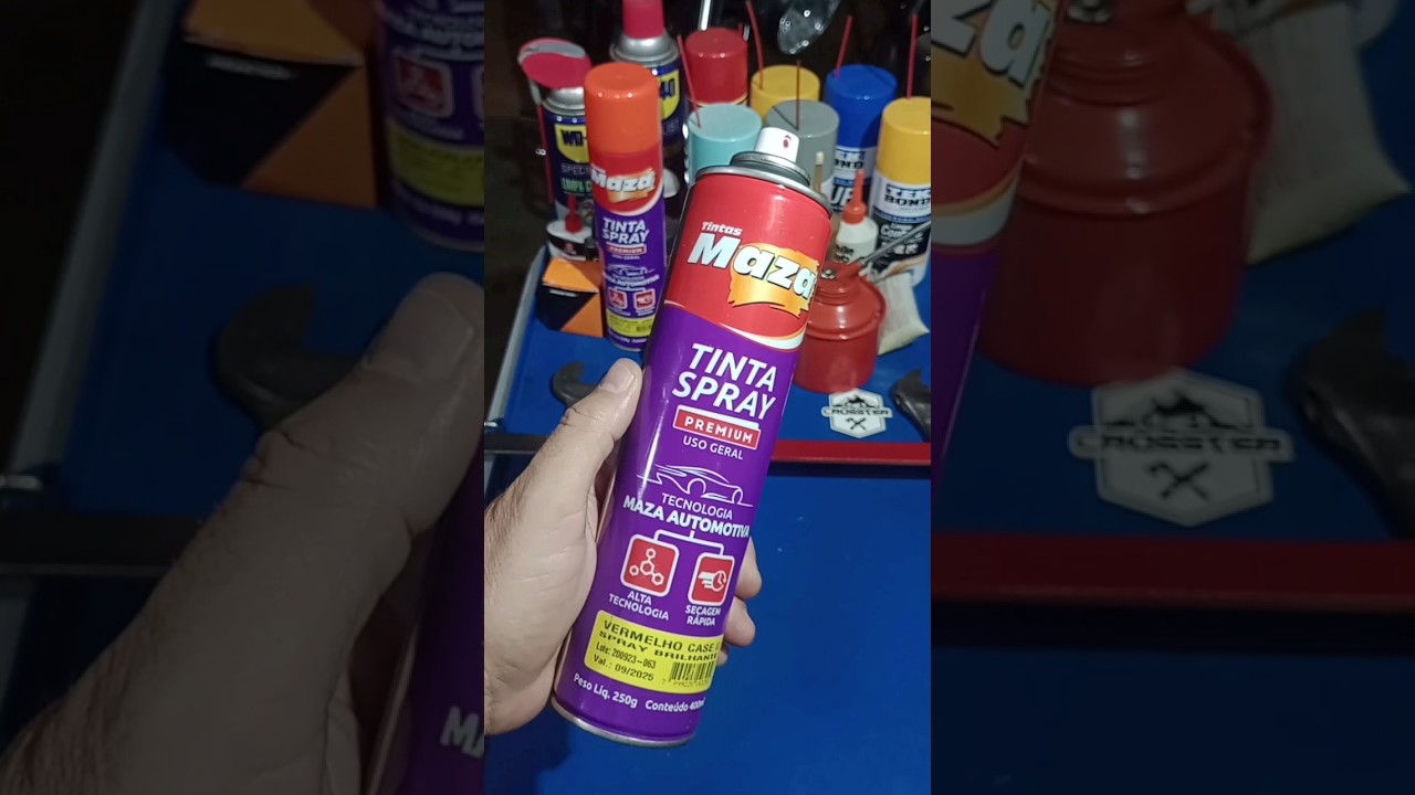 Como Pintar com Spray de Tinta