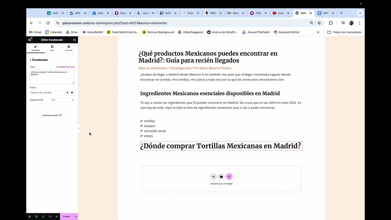 ¿Cómo subir un artículo o entrada a tu blog Wordpress? [SEO-friendly]