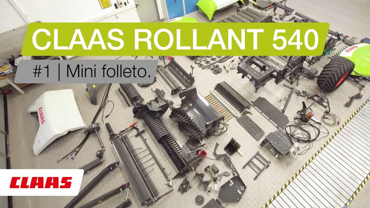 CLAAS ROLLANT 540. #1 Mini folleto.