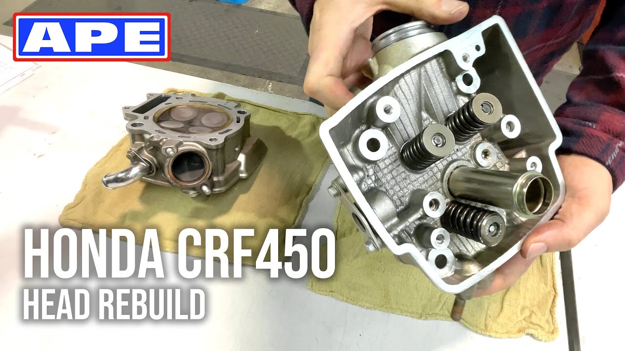 CRF450 Cylinder Heads Rebuild