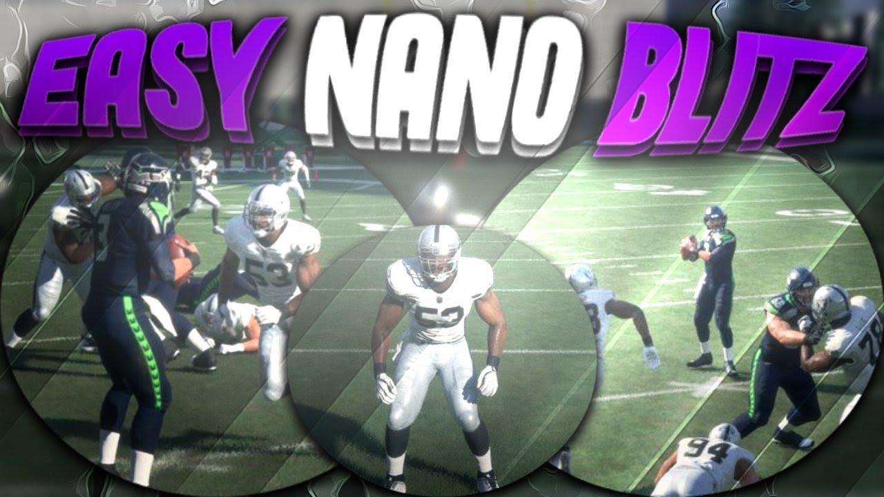 NEW EASIEST NANO BLITZ IN MADDEN 18!! | FAST B GAP HEAT IN MADDEN 18! | BEST NANO BLITZ IN MADDEN 18