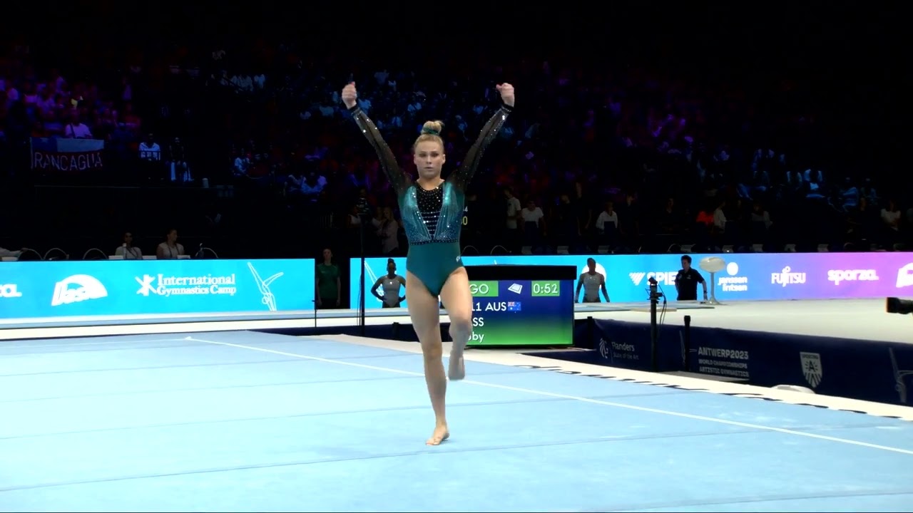 PASS Ruby (AUS)_2023 Artistic Worlds, Antwerp (BEL)_Qualifications_Floor Exercise
