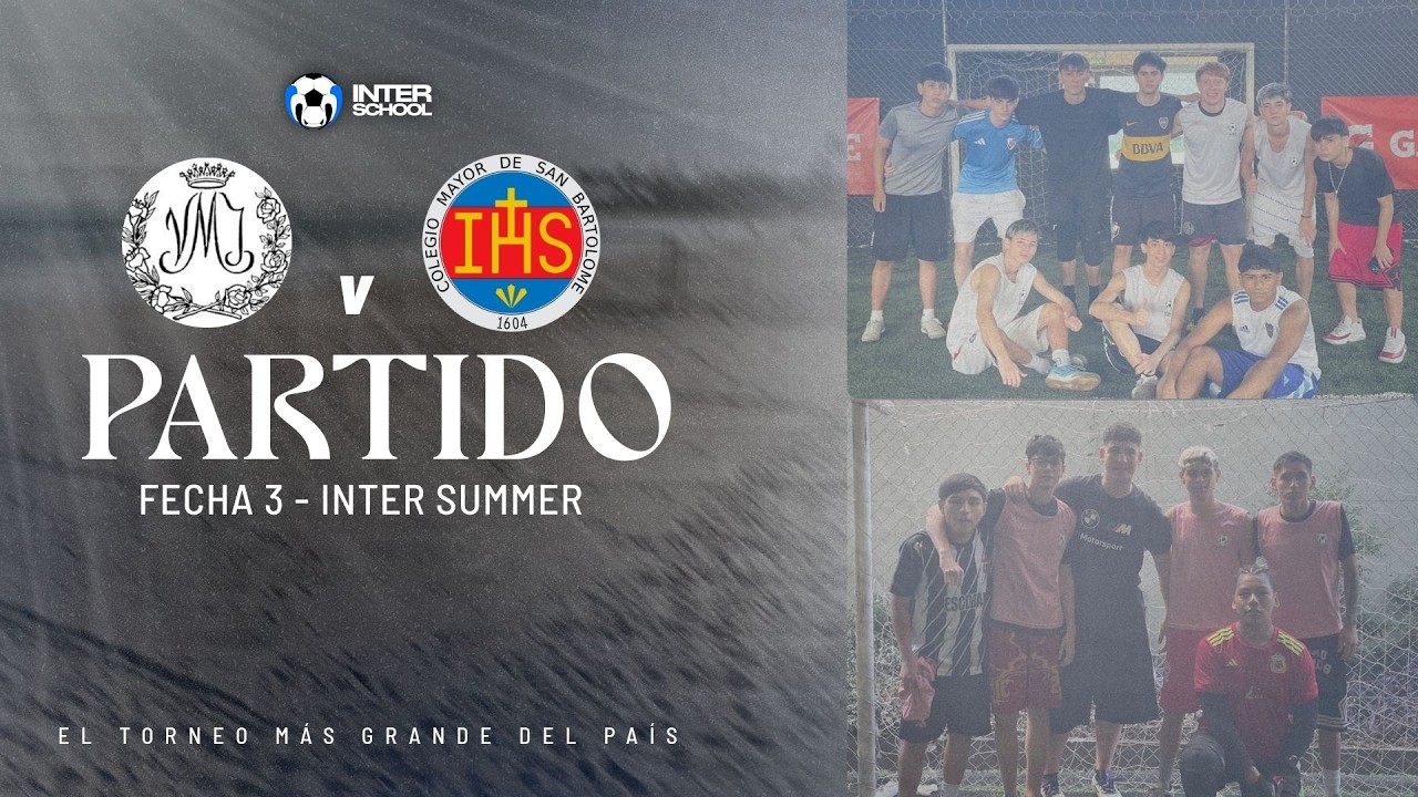 #interschool CABALLITO 2.0 / INMACULADA VS SAN BARTOLOMÉ / PARTIDO COMPLETO/ SUMMER - FECHA 3