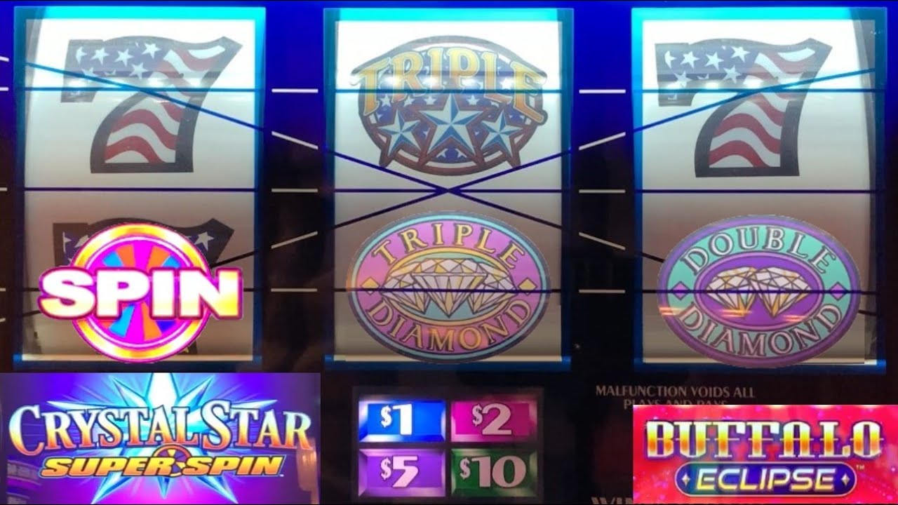 Я снова в ударе! НОВЫЙ слот с 3 барабанами Buffalo Eclipse + Crystal Star Super Spin + Triple Dou...