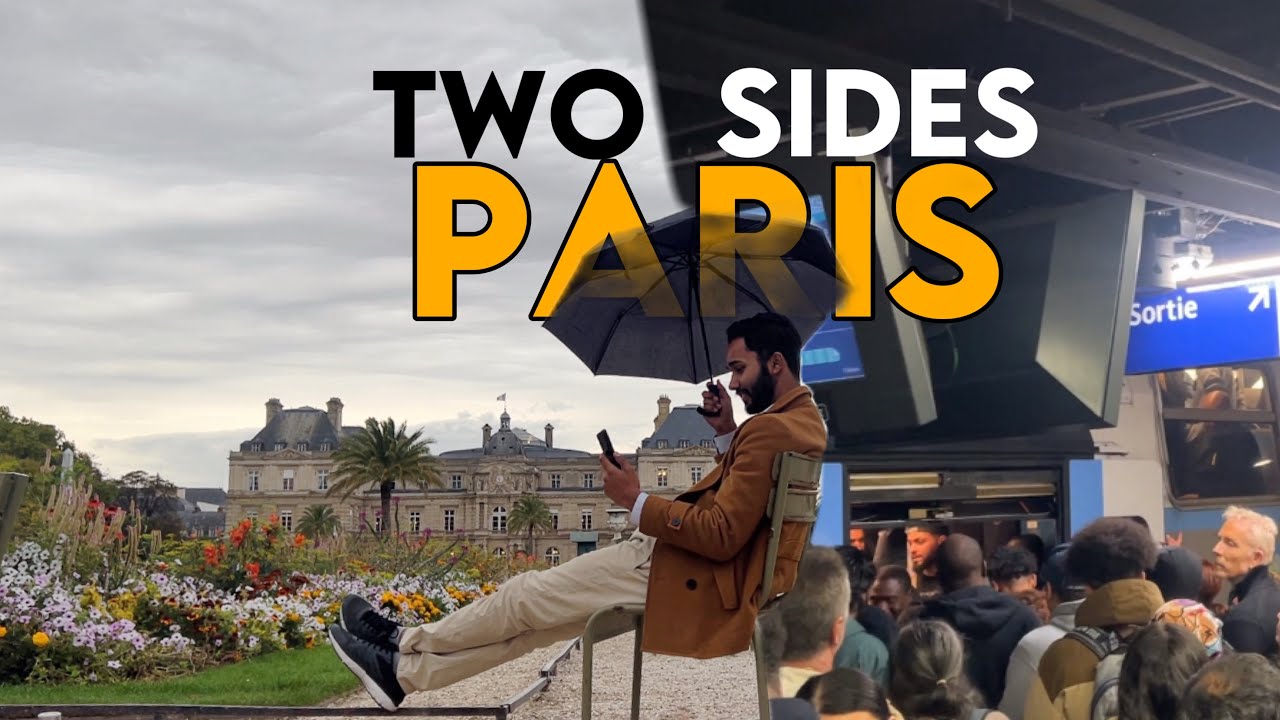Two sides of PARIS | Metro Life | Luxembourg Gardens |
