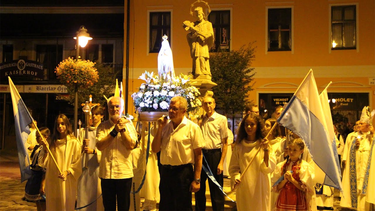 Mariánska púť 2024 - PROCESIA - Sobota 7. septembra 2024 v Topoľčanoch - Mons. Nicola Girasoli