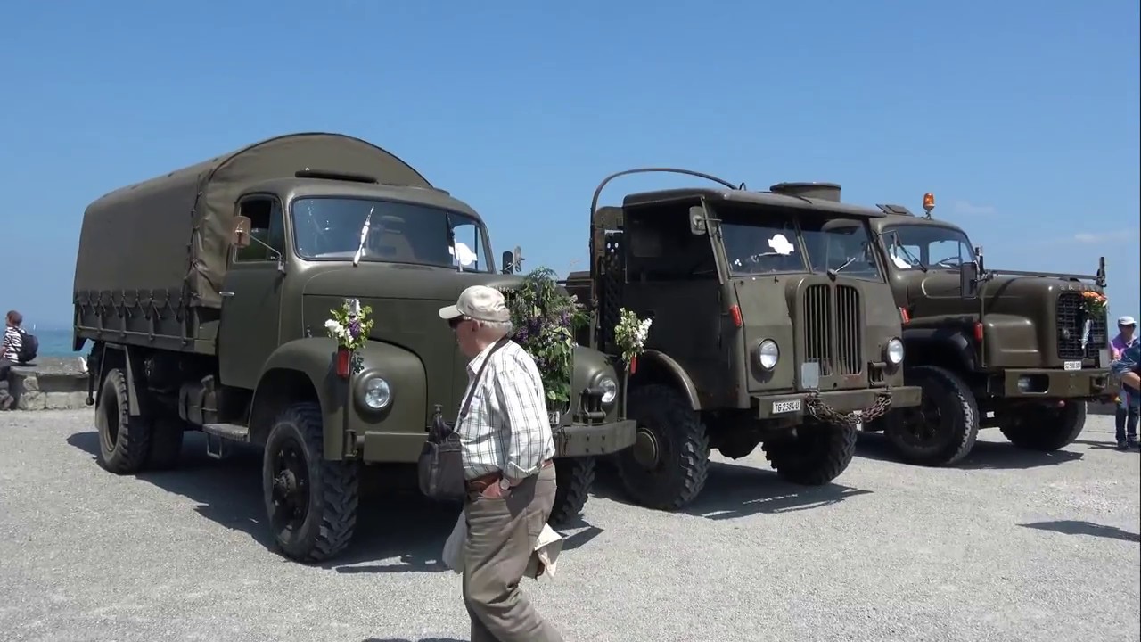 2018 - Militärfahrzeuge und Feldbäckerei