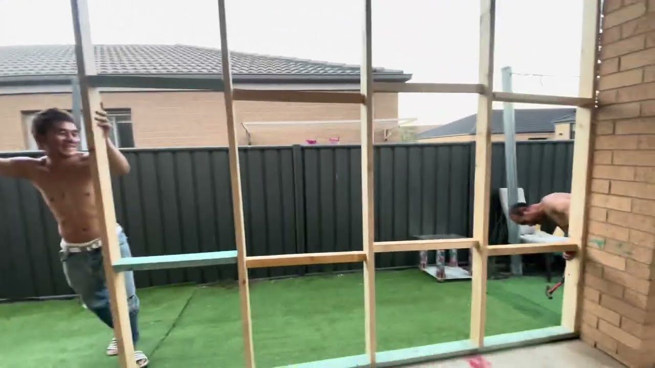 Day one frame building - Spicy Chilly & Shell paw. Video  14 / 02 / 2k26. 
