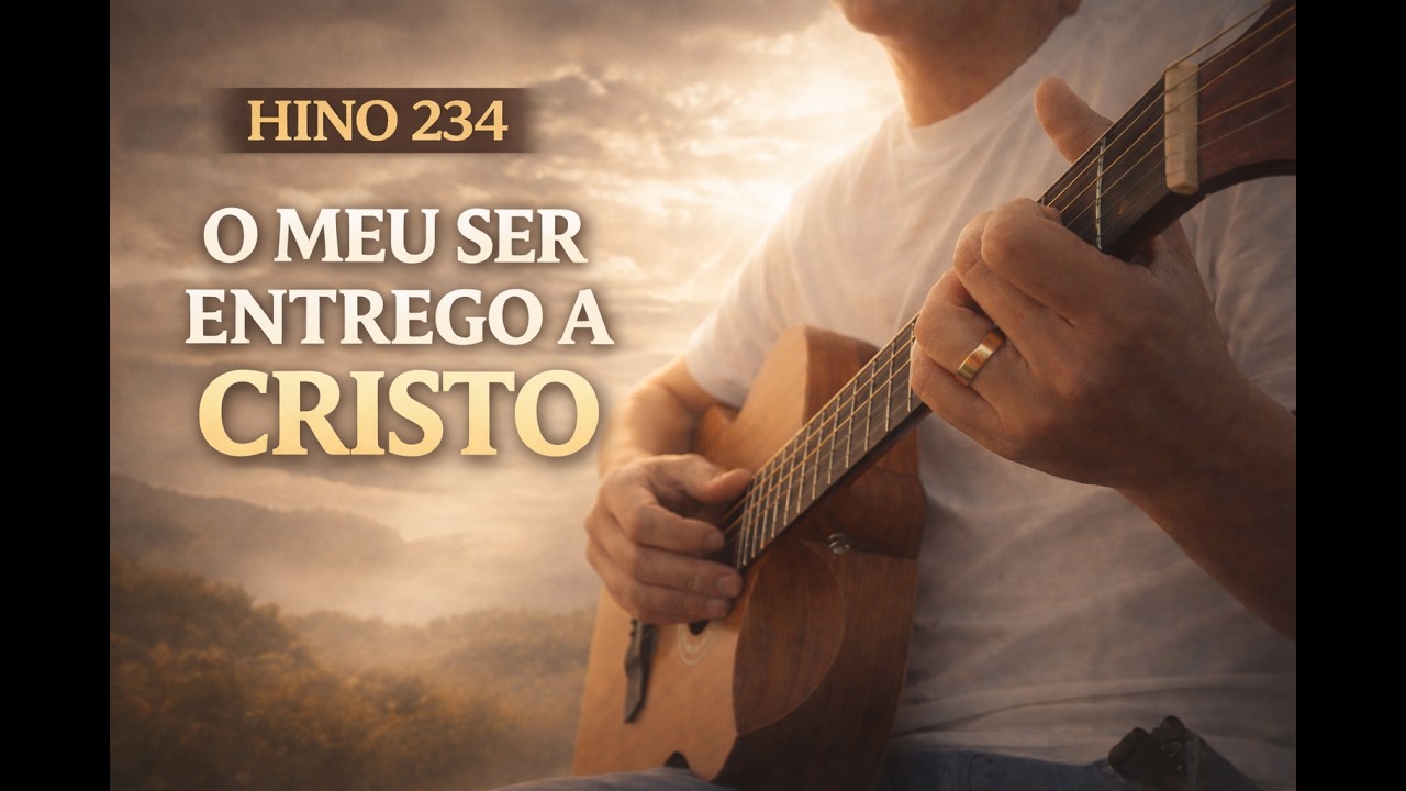 O meu ser entrego a Cristo