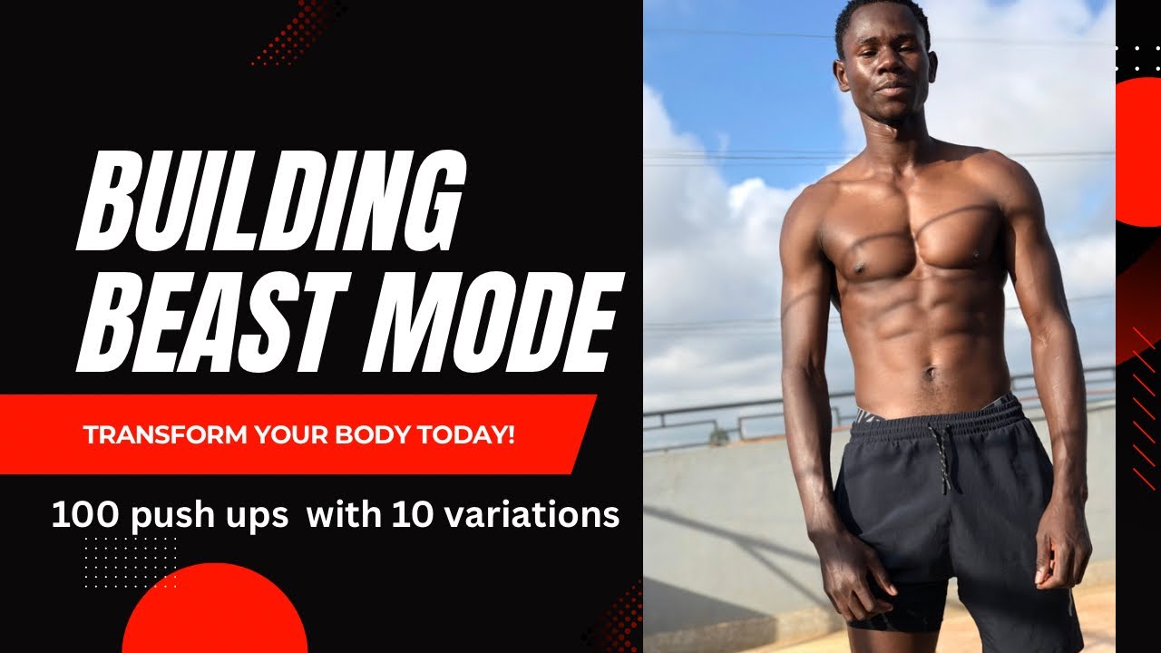 Do 100pushups thrice a week with this 10 variations to failure for maximum results #workout #fitness