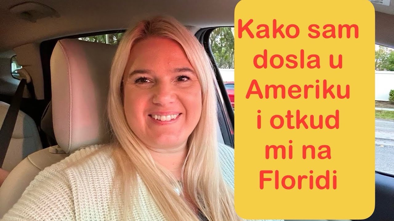Kako  smo dosli u Ameriku 🇺🇸 tacnije na Floridu ☀️🌴