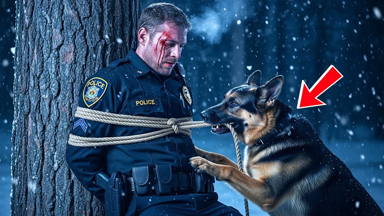 Officier Laiss&eacute; Attach&eacute; Pour Mourir Dans Les Bois &mdash; Jusqu&rsquo;&agrave; Ce Que Son Chien K9 Revienne Le Sauver
