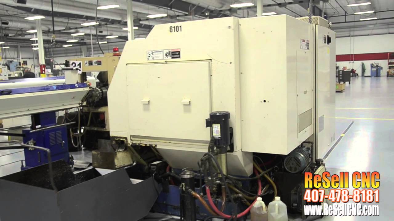 1999 Miyano BNE34S3 - Twin Spindle, Twin Turret, Live Tooling